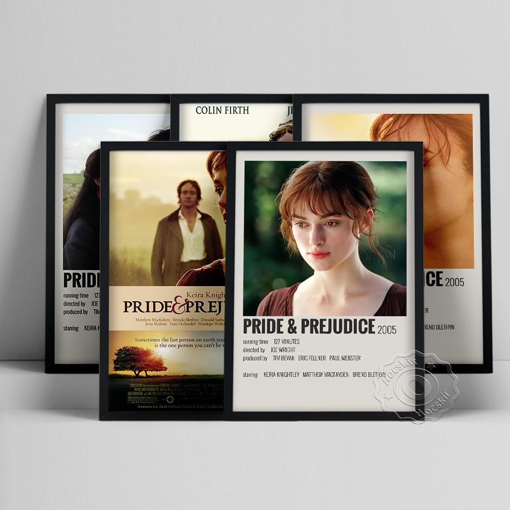 Vintage Collectible Furniture - Pride & Prejudice Movie Poster, Jane