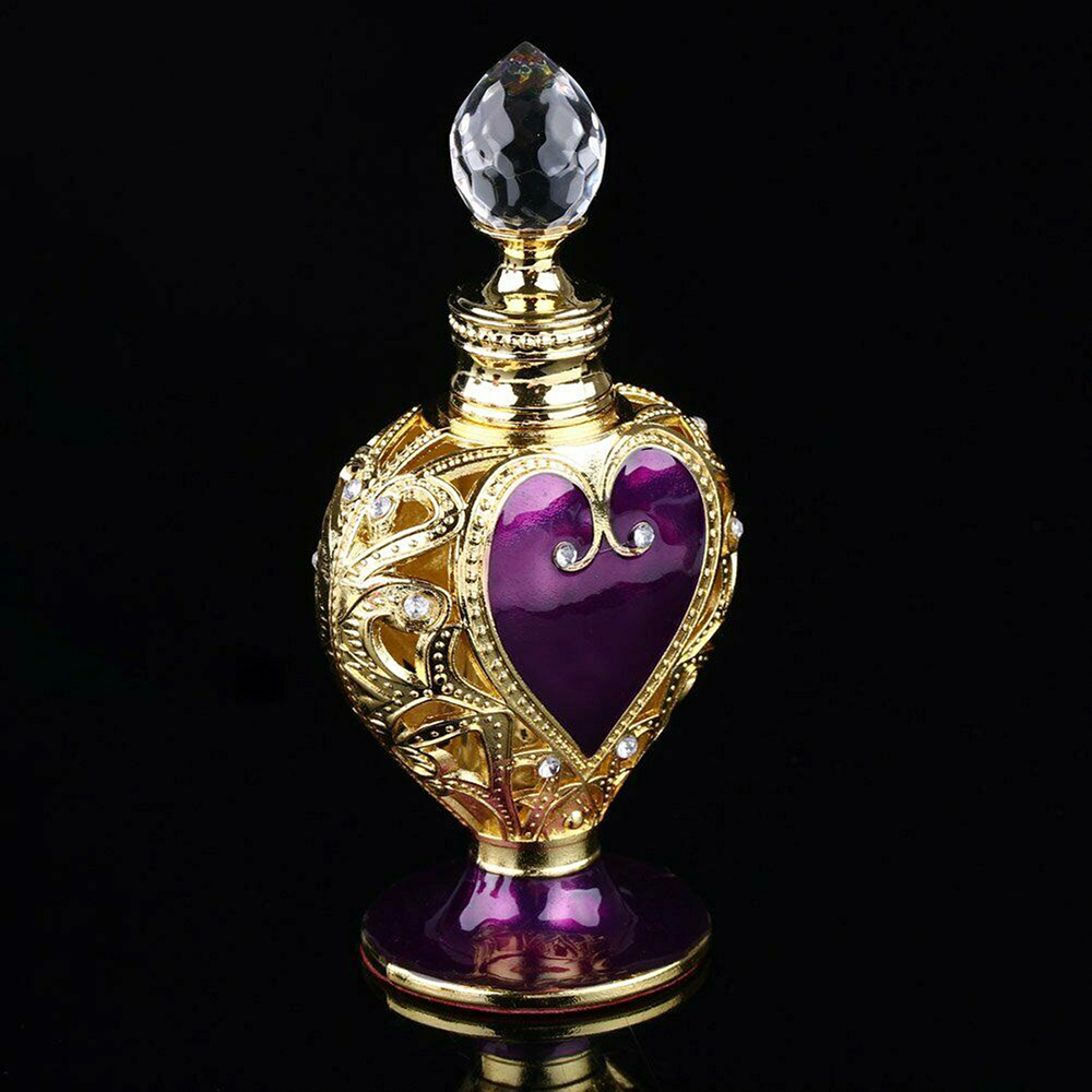 1pc Crystal Perfume Bottle Pur - Vintage Collectible Perfume Bottles reseña y precio