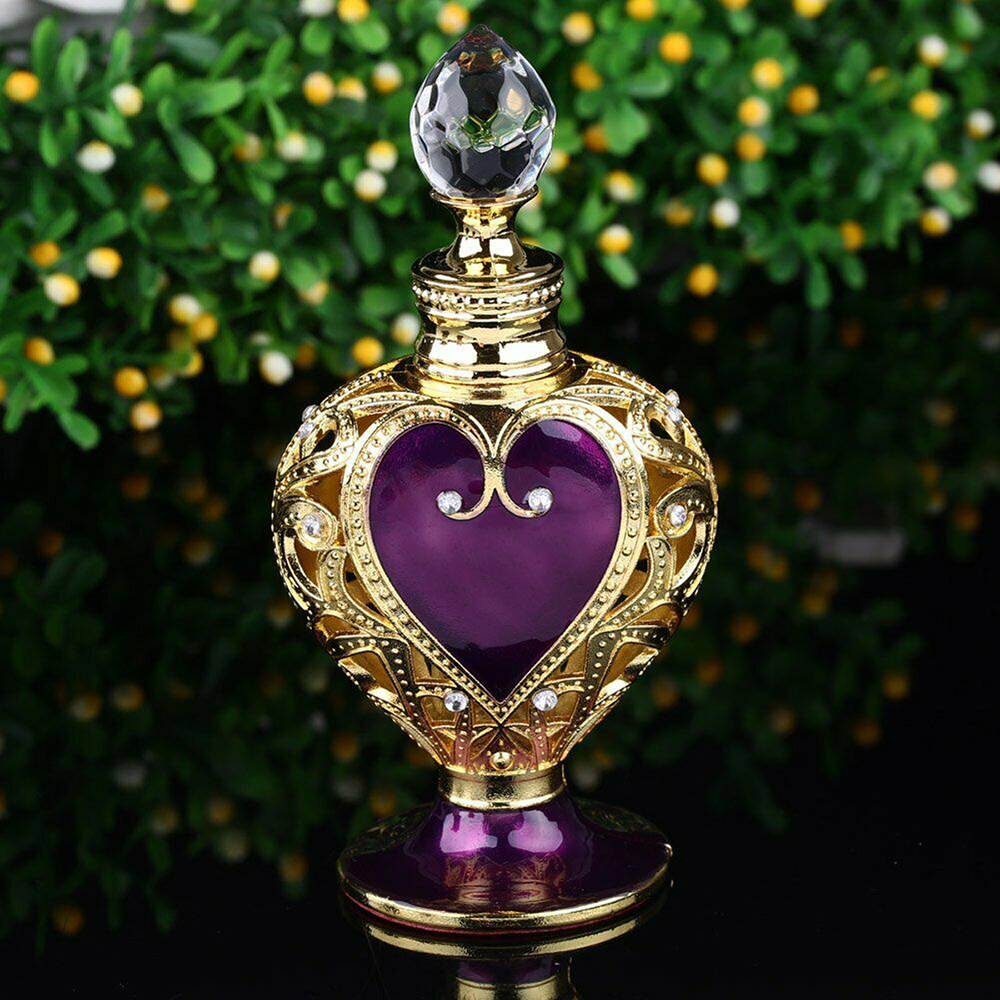 1pc Crystal Perfume Bottle Pur - Vintage Collectible Perfume Bottles reseña y precio