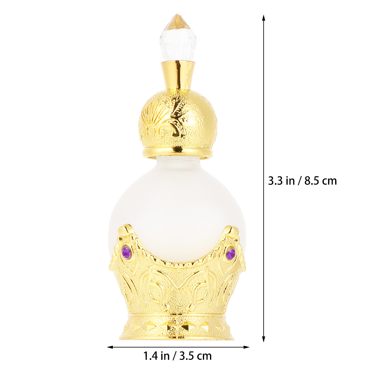 15Ml Gold Perfume Bottle Vinta - Vintage Collectible Perfume Bottles reseña y precio
