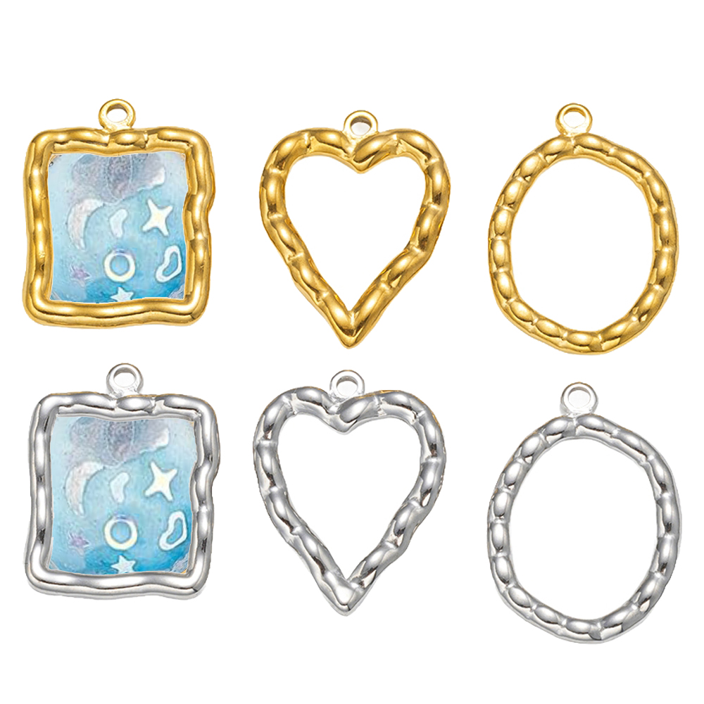5pcs Stainless Steel Heart Rou - Vintage Collectible Item reseña y precio