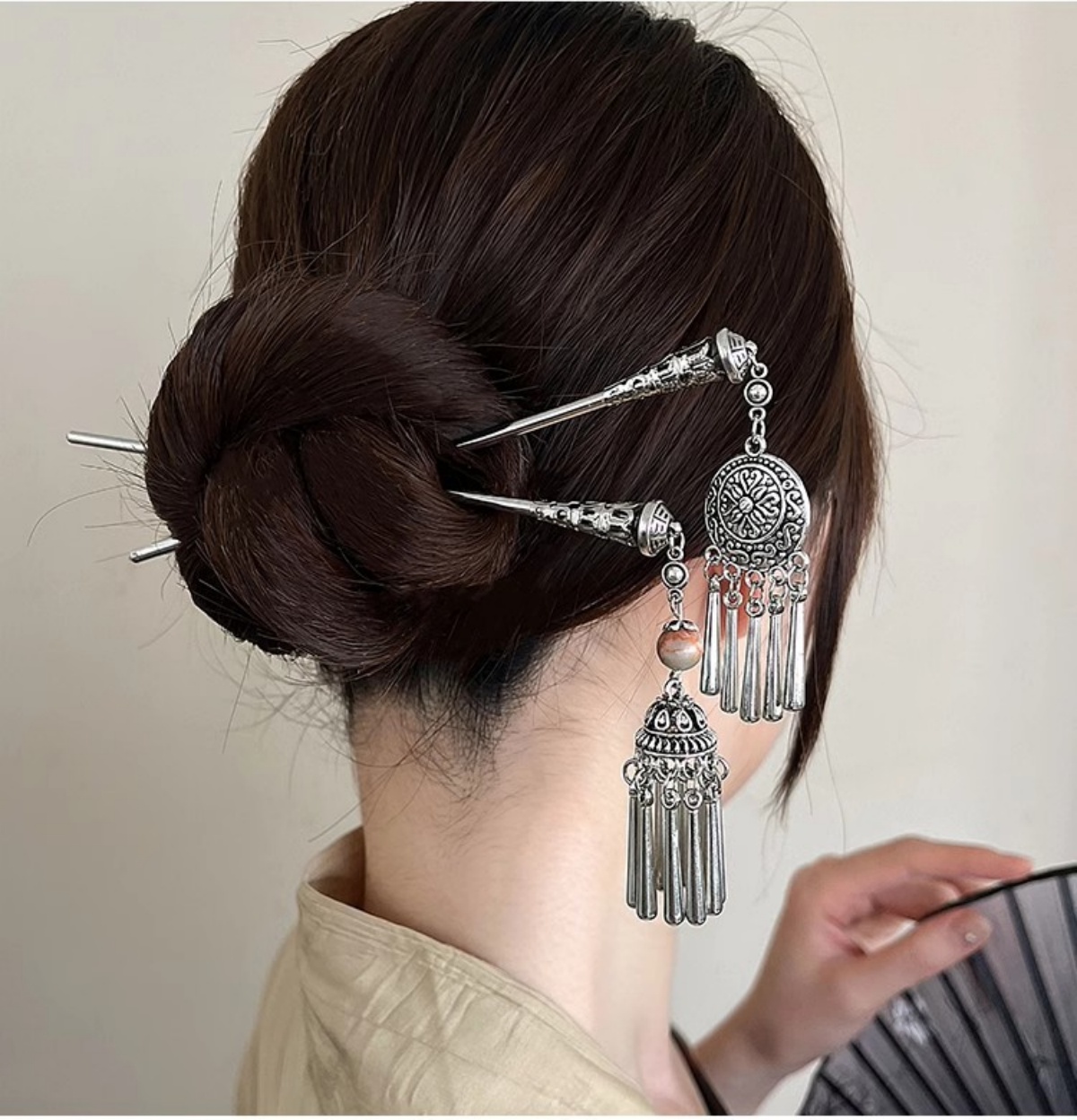 Elegant Women's Hairpin Antiqu - Vintage Collectible Item reseña y precio