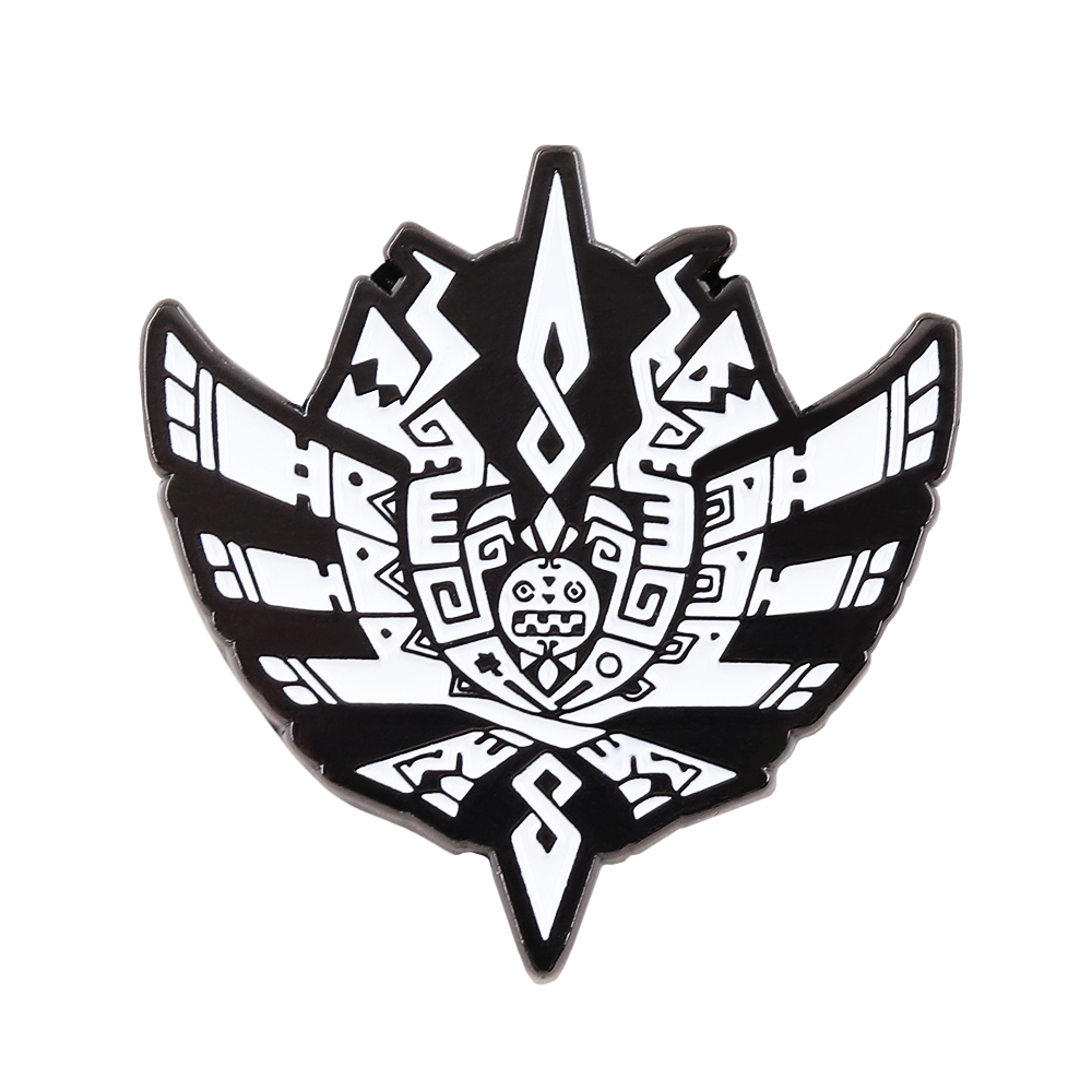 MH4 Monster Hunter-4 Logo Badg - Collectible Vintage Brooches reseña y precio