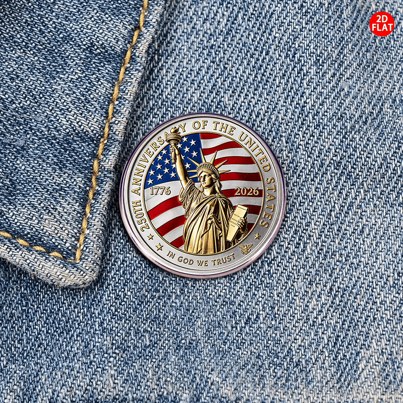 2D Flat, 2026 American Indepen - Collectible Vintage Brooches reseña y precio