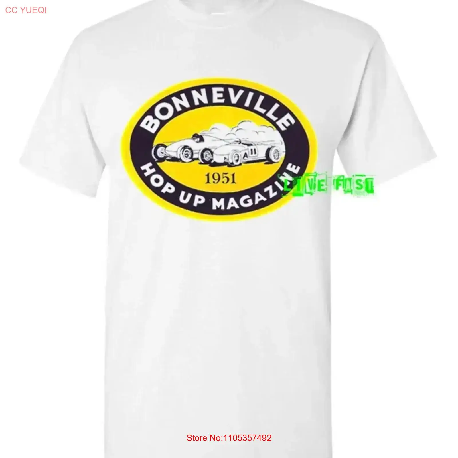 BONNEVILLE SALT FLATS 1951 T S - Collectible Vintage T Shirts reseña y precio