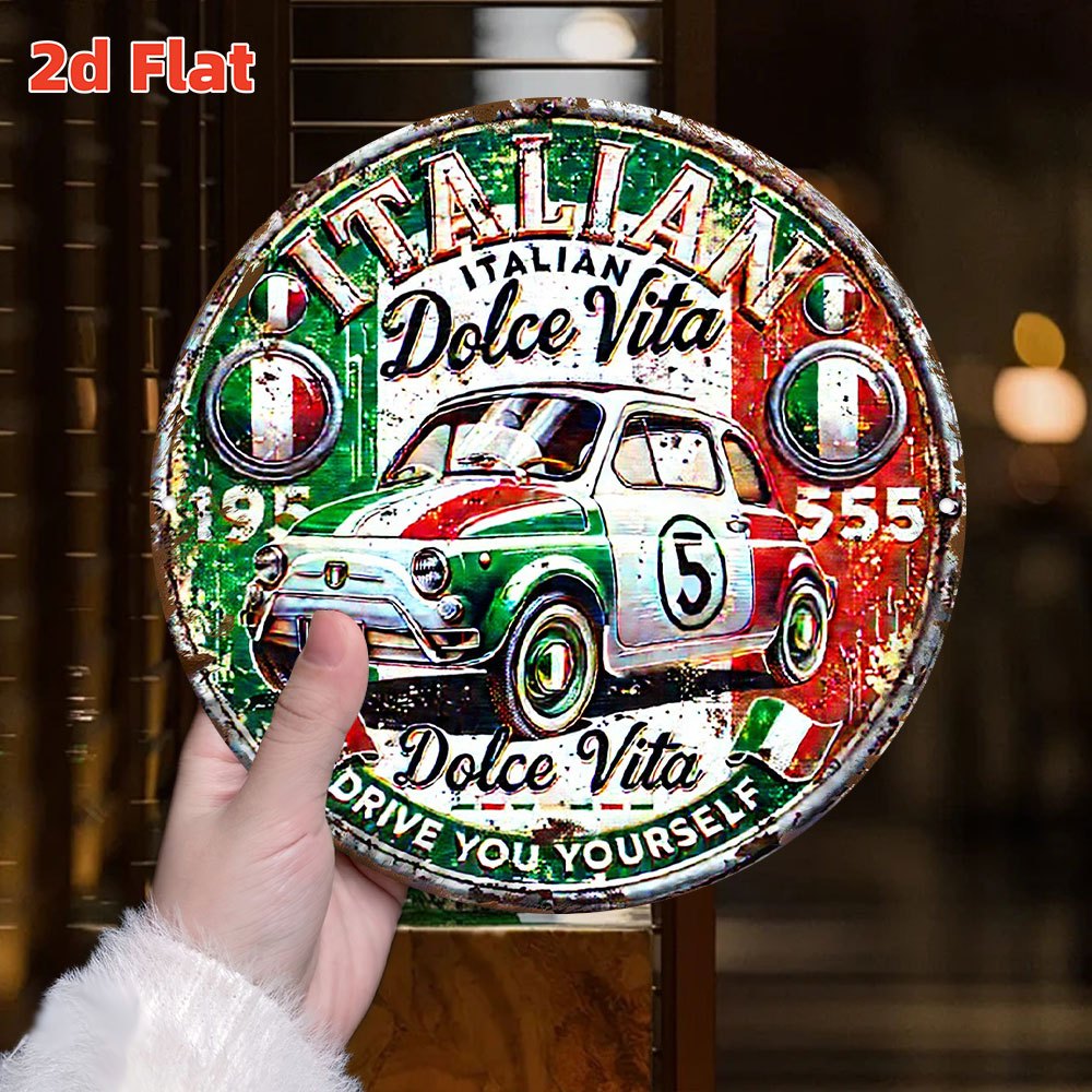 2D Flat, Italian Vintage for - - Vintage Collectible Cars reseña y precio
