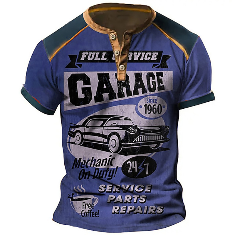 Car Graphic 3D Print Vintage H - Vintage Collectible Buttons reseña y precio