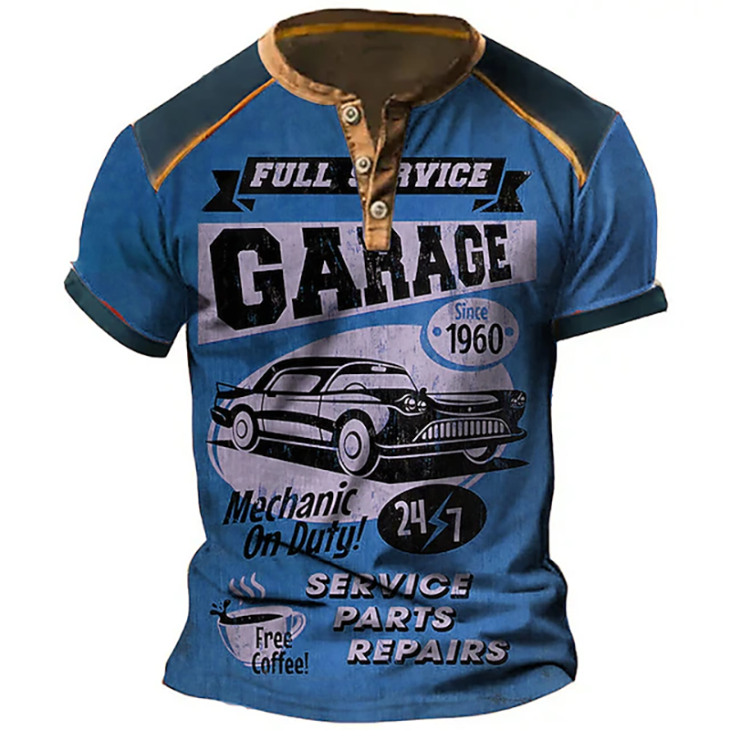 Car Graphic 3D Print Vintage H - Vintage Collectible Buttons reseña y precio