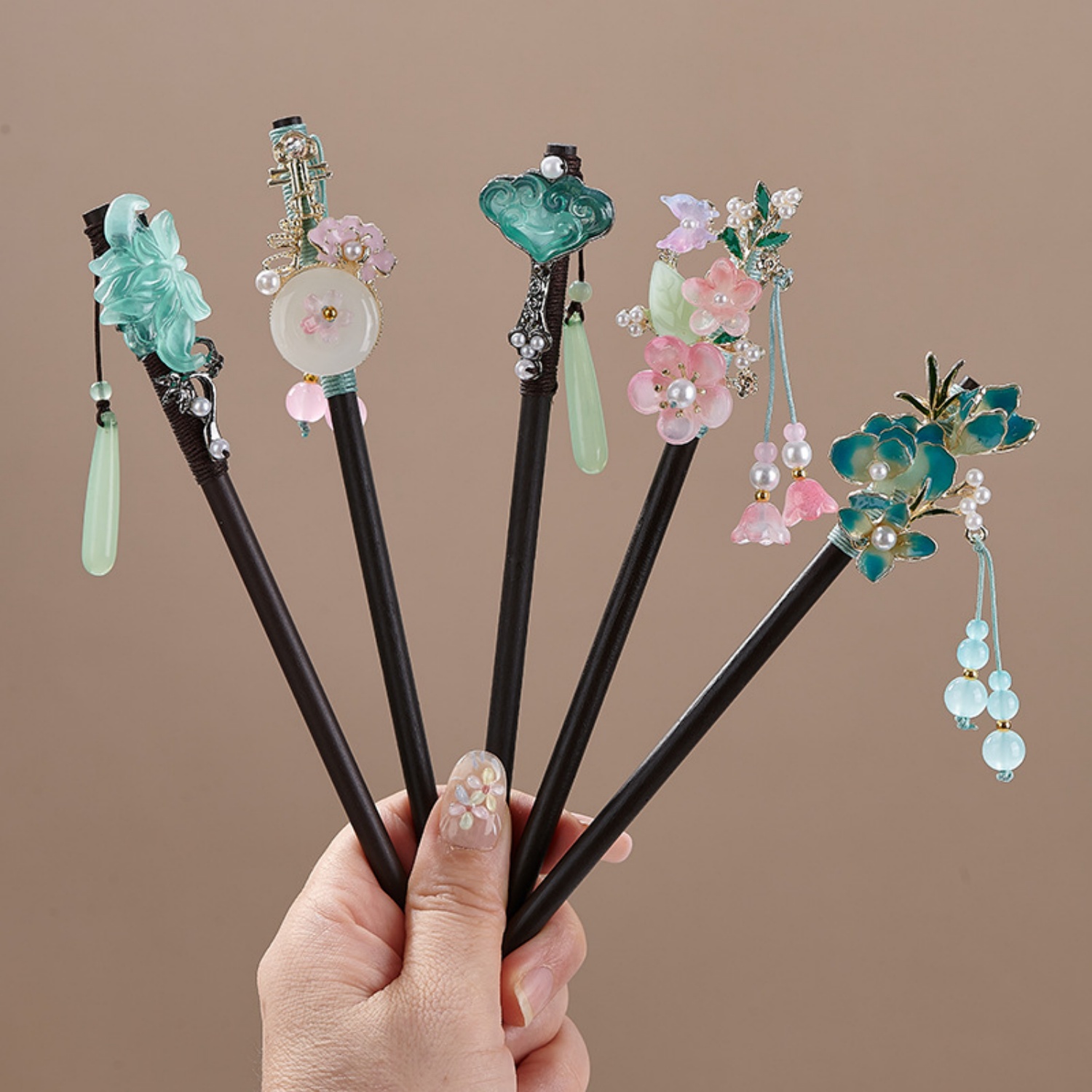 Vintage Flower Hairpin For Wom - Vintage Collectible Item reseña y precio
