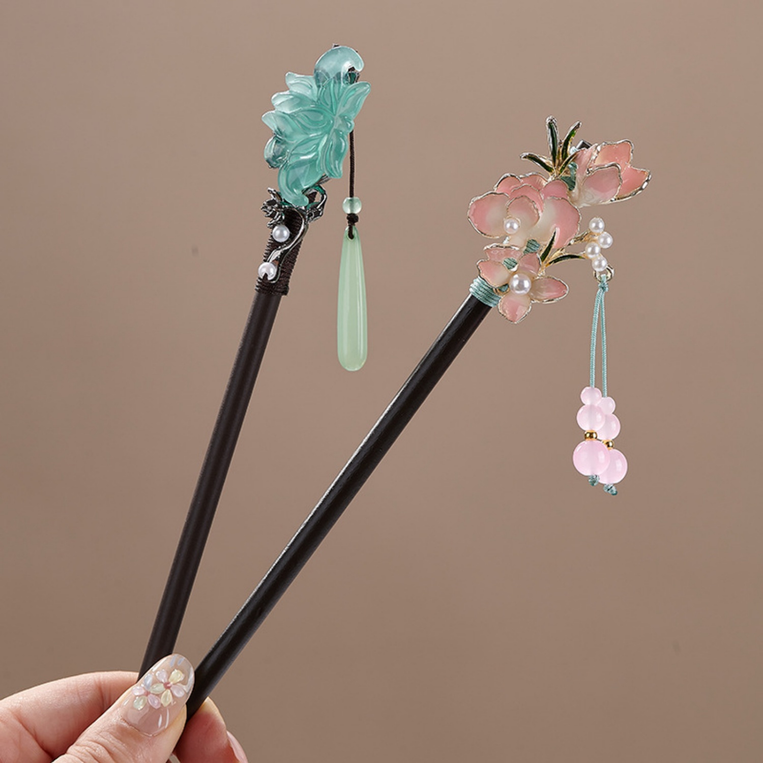 Vintage Flower Hairpin For Wom - Vintage Collectible Item reseña y precio