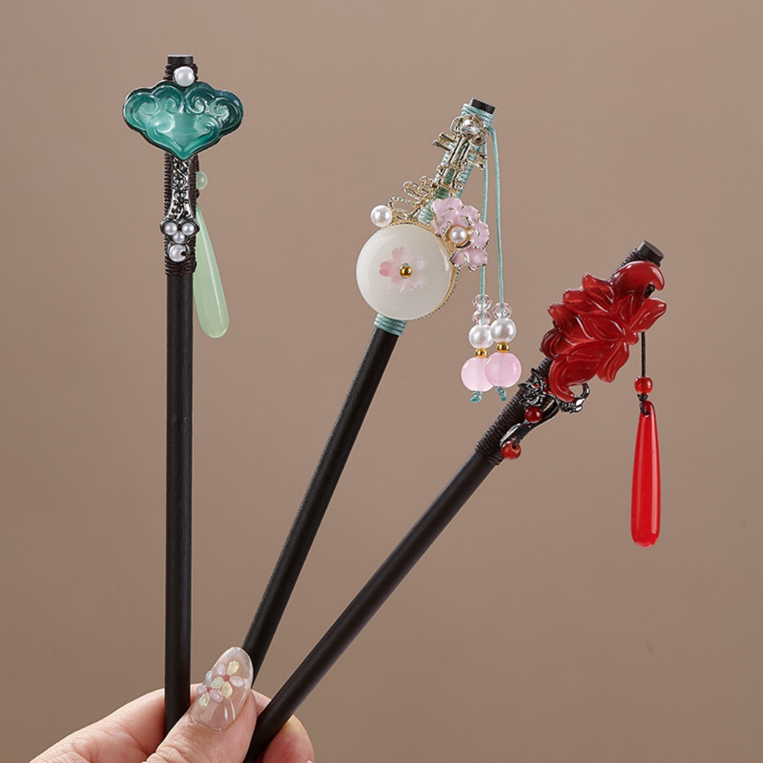 Vintage Flower Hairpin For Wom - Vintage Collectible Item reseña y precio