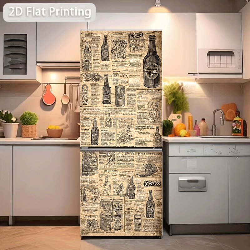 Refrigerator Sticker, Refriger - Collectible Vintage Newspapers reseña y precio