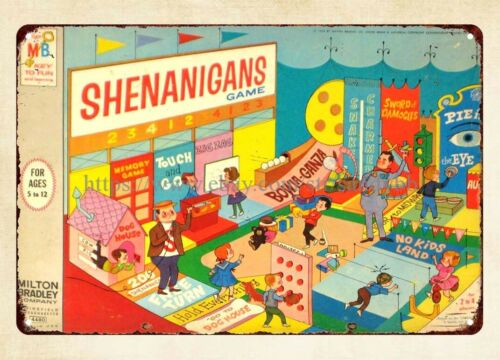 Shenanigans Board Game 1964 me - Vintage Collectible Board Games reseña y precio