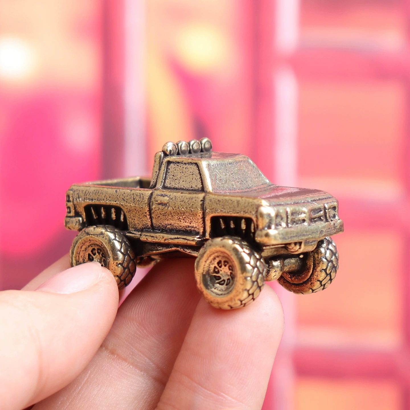 Pickup Car Figurine Truck Mode - Vintage Collectible Cars reseña y precio