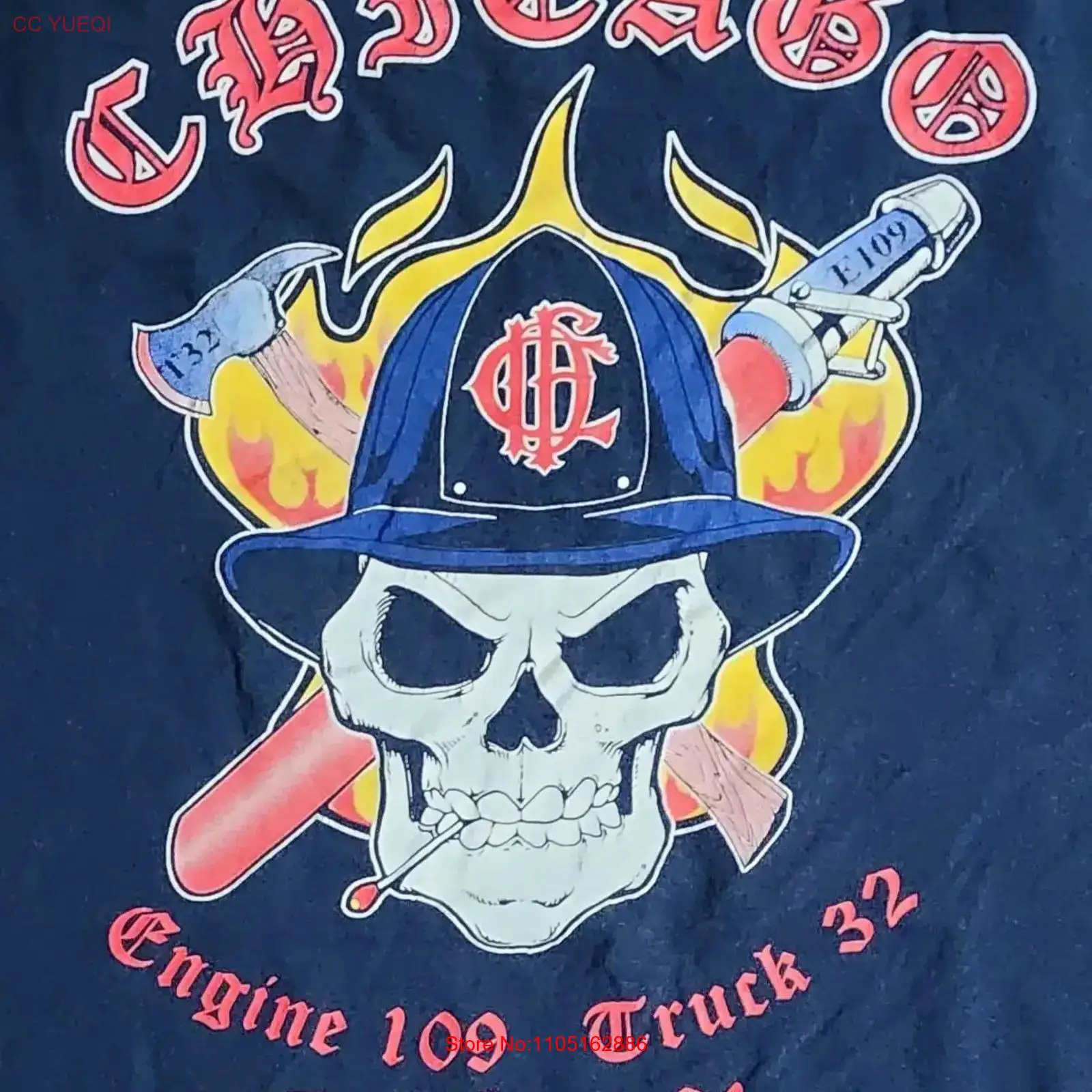 Chicago Fire Department T Shir - Collectible Vintage T Shirts reseña y precio