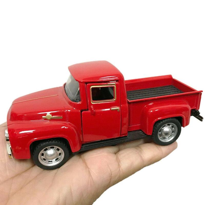 1:32 Classical Red Metal Picku - Vintage Collectible Trucks reseña y precio