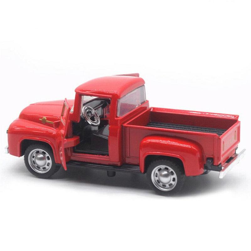 1:32 Classical Red Metal Picku - Vintage Collectible Trucks reseña y precio