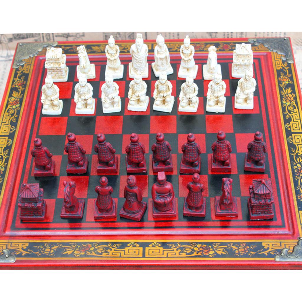 Vintage Chess Luxury Resin Chi - Vintage Collectible Board Games reseña y precio