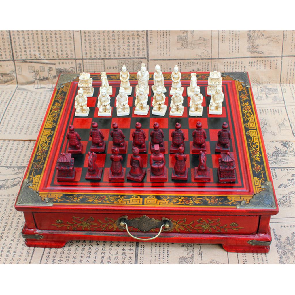 Vintage Chess Luxury Resin Chi - Vintage Collectible Board Games reseña y precio