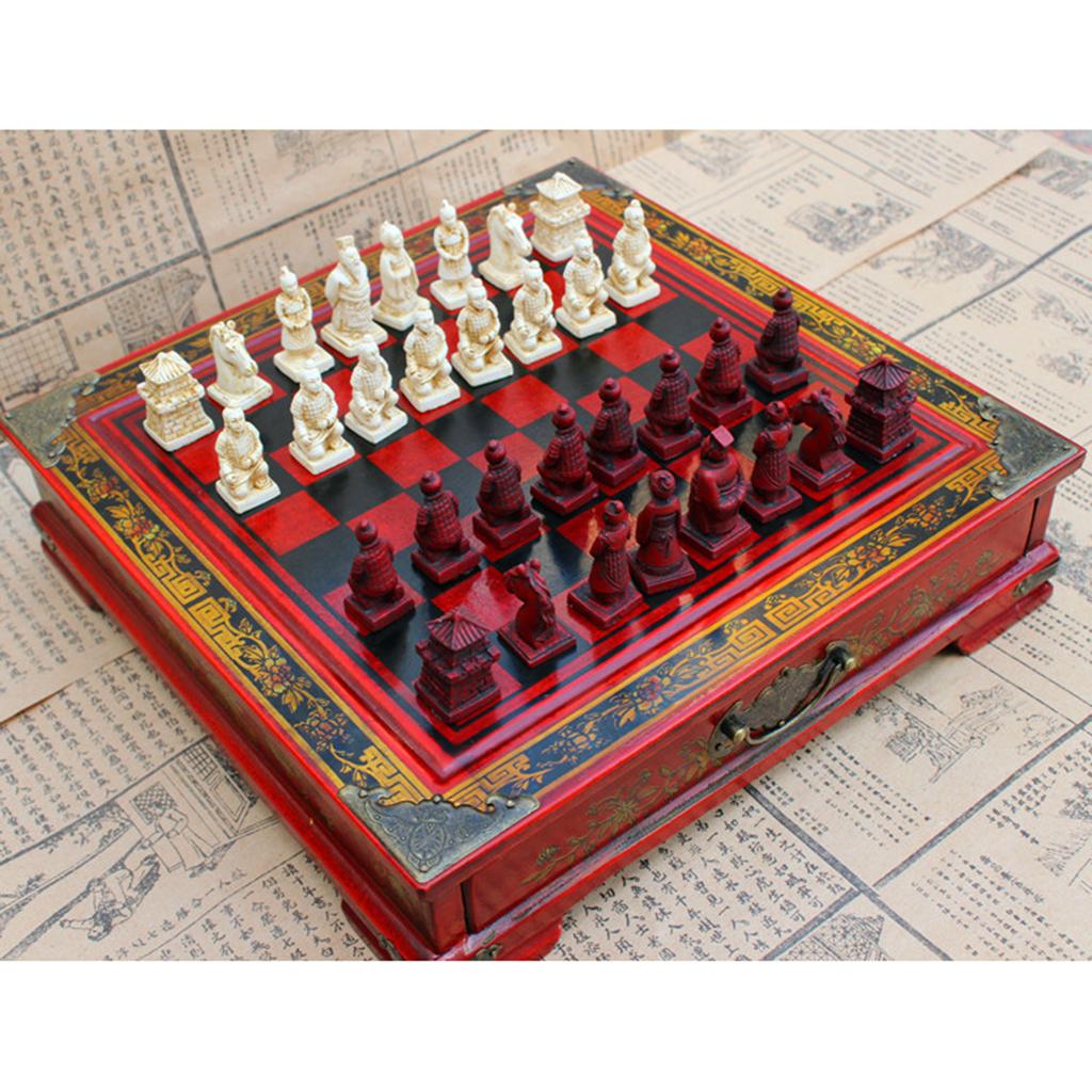 Vintage Chess Luxury Resin Chi - Vintage Collectible Board Games reseña y precio