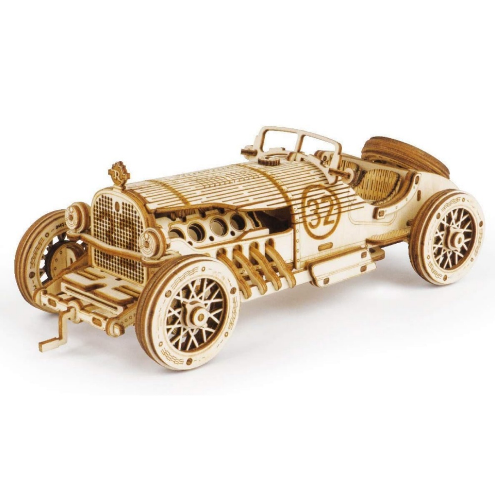 Robotime Rokr Classic Car 3D W - Vintage Collectible Cars reseña y precio