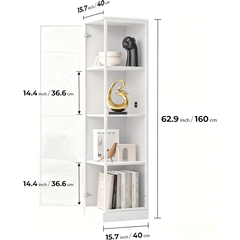 Illuminated 4-Tier Display Cab - Collectible Collection reseña y precio