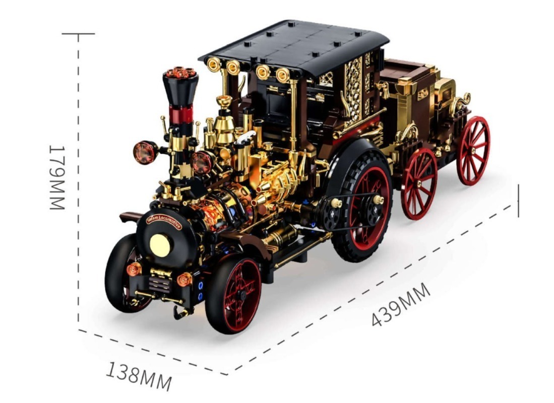 Creative 1331Pcs Vintage Mecha - Vintage Collectible Cars reseña y precio