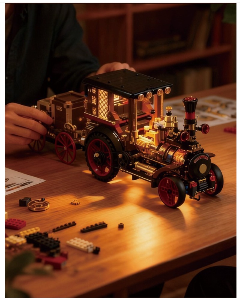 Creative 1331Pcs Vintage Mecha - Vintage Collectible Cars reseña y precio