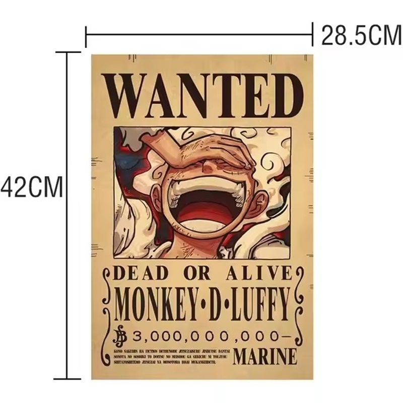 Anime One Piece Bounty Wanted  - Vintage Collectible Figures reseña y precio