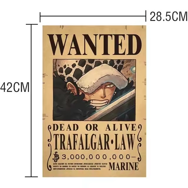Anime One Piece Bounty Wanted  - Vintage Collectible Figures reseña y precio