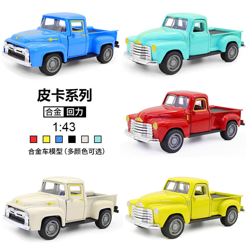 1:43 Scale Vintage Pickup Truc - Vintage Collectible Trucks reseña y precio