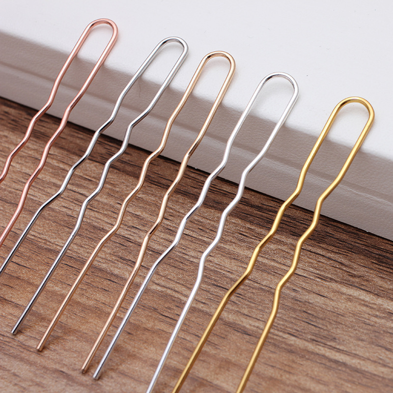 50Pcs Simple U Shape Metal Hai - Vintage Collectible Item reseña y precio