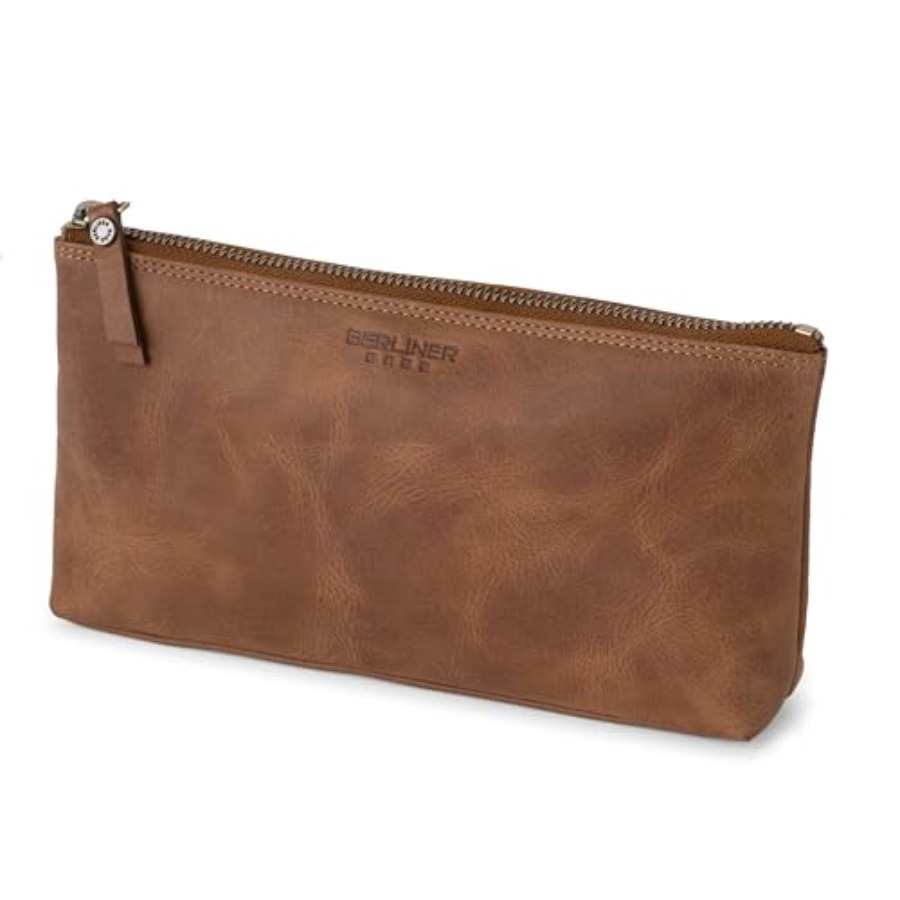 Vintage Genuine Leather Makeup - Vintage Zipper reseña y precio
