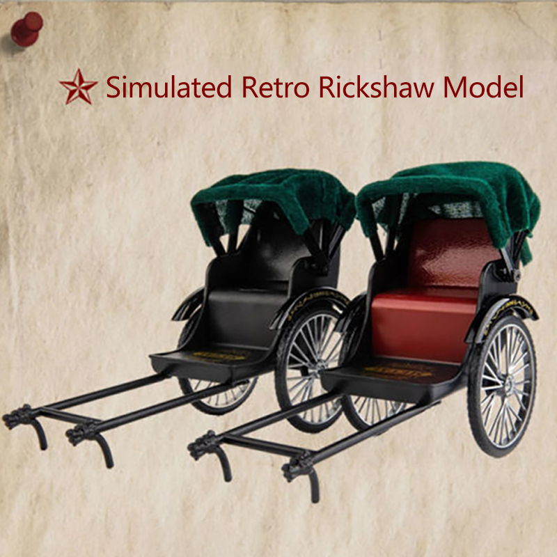 Mini Simulated Retro Rickshaw  - Vintage Collectible Cars reseña y precio