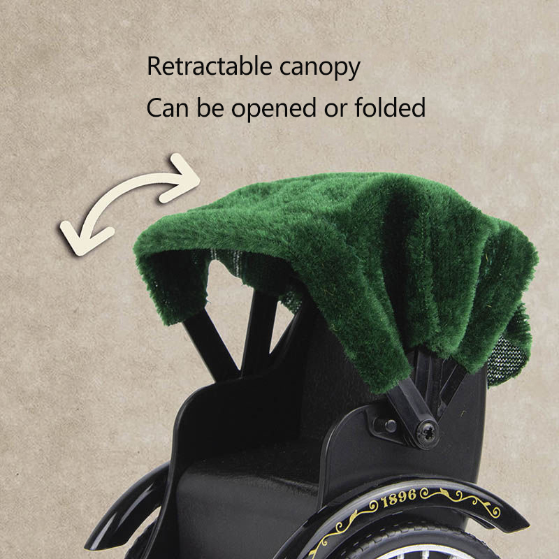 Mini Simulated Retro Rickshaw  - Vintage Collectible Cars reseña y precio