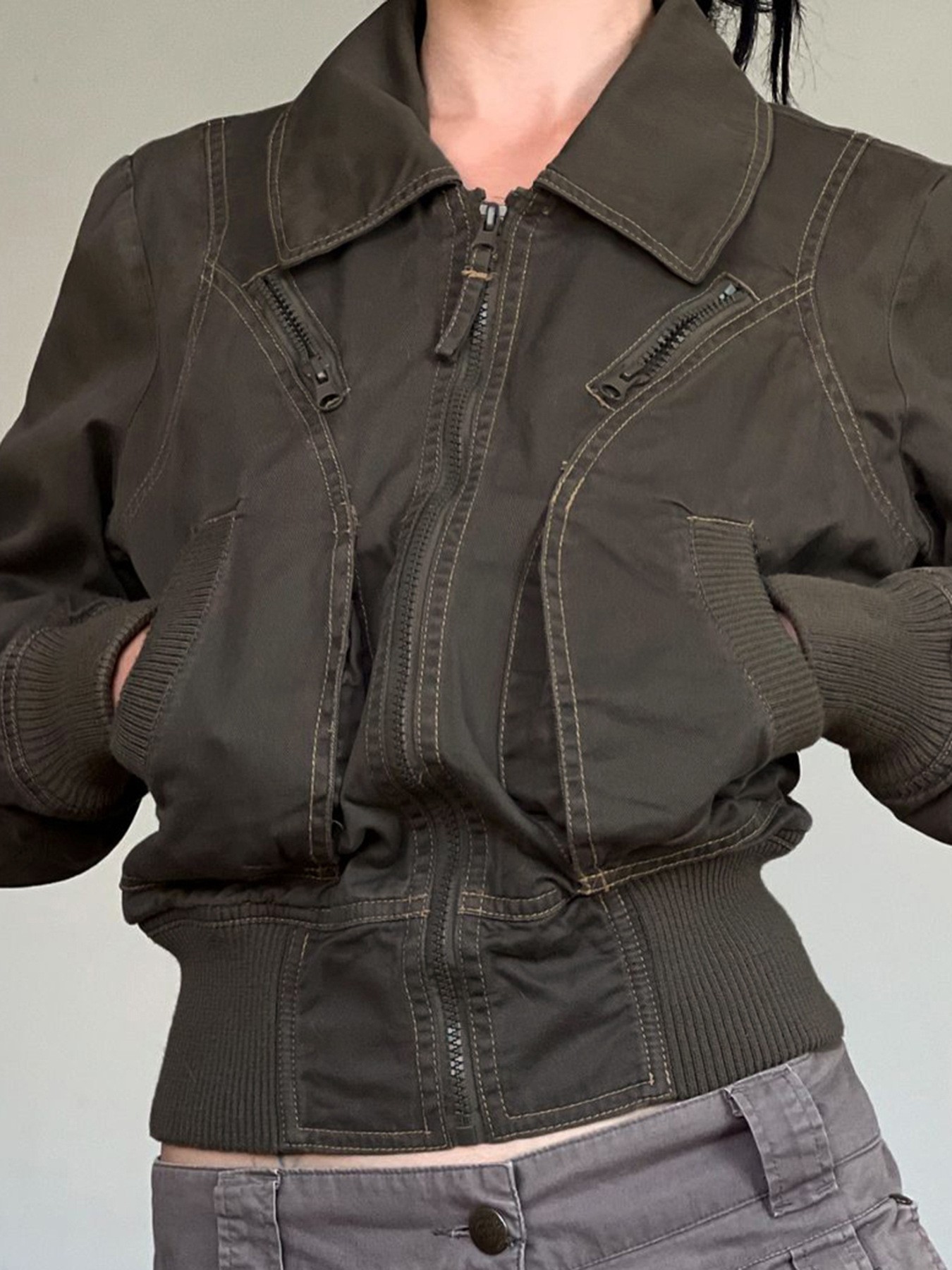 Summer Men's Clothing Slim Fit - Vintage Zipper reseña y precio