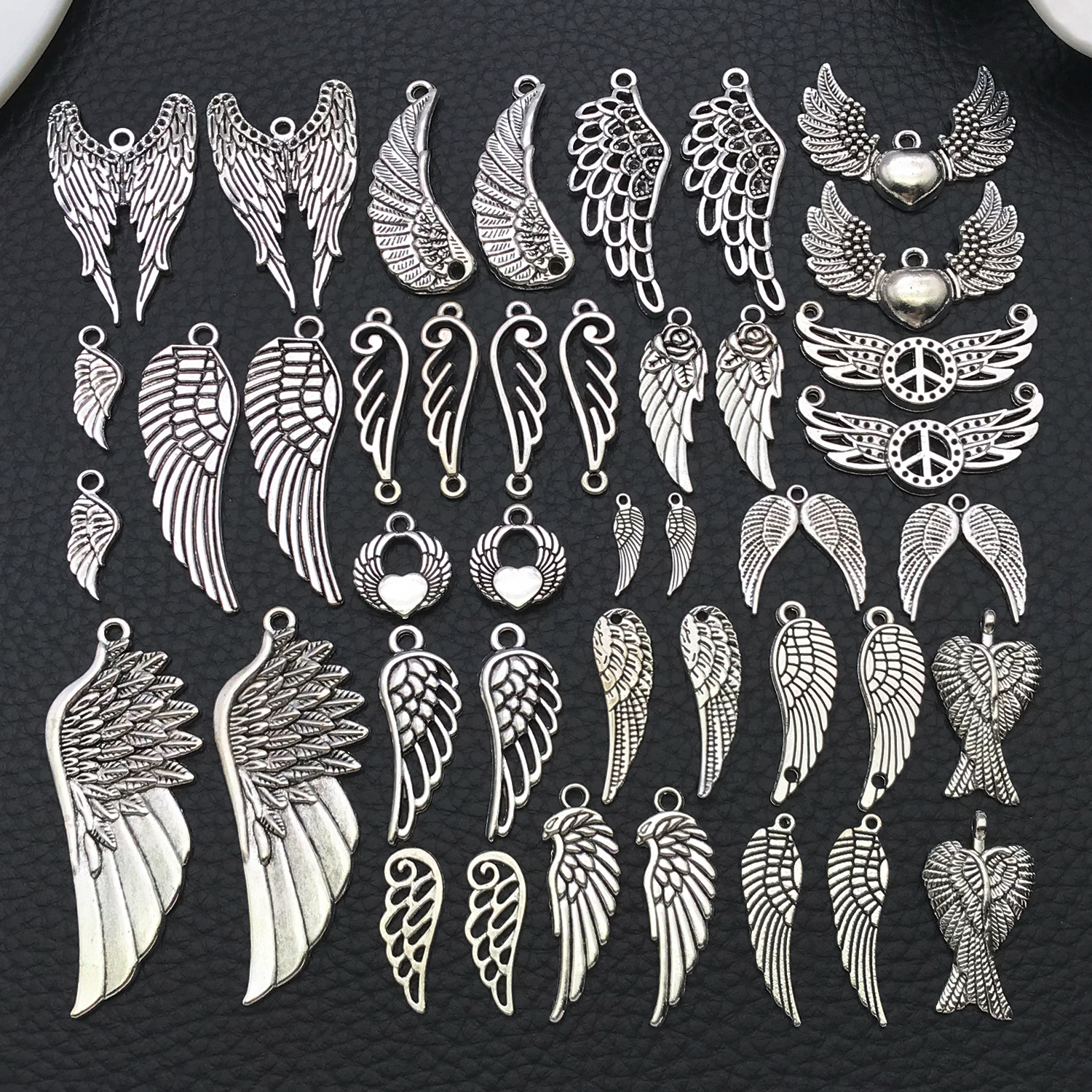 Angel Wing Charms, New 22/42 P - Vintage Collectible Item reseña y precio
