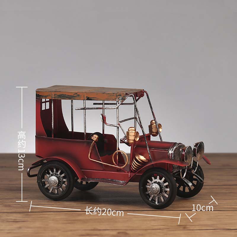 Retro Nostalgic Tin Antique Ca - Vintage Collectible Cars reseña y precio