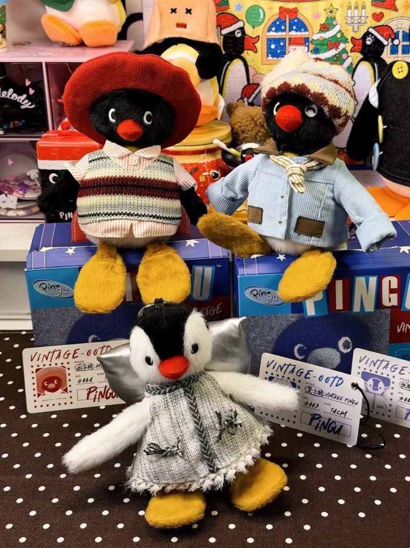 Pingu Blind Box 45th Anniversa - Vintage Collectible Dolls For Sale reseña y precio