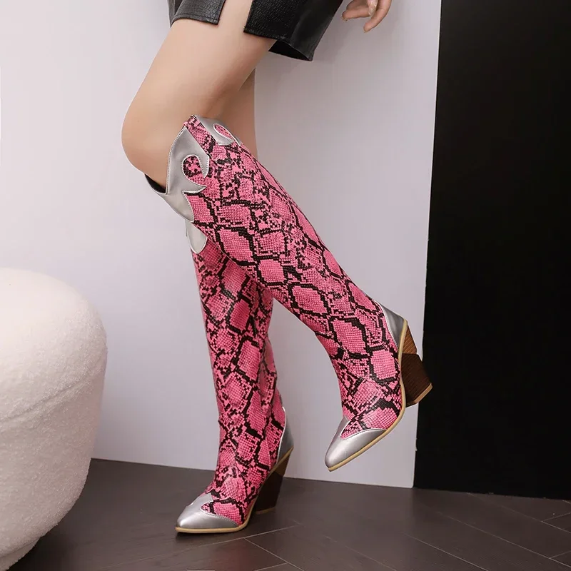 Big Size Western Women Knee Hi - Vintage Zipper reseña y precio