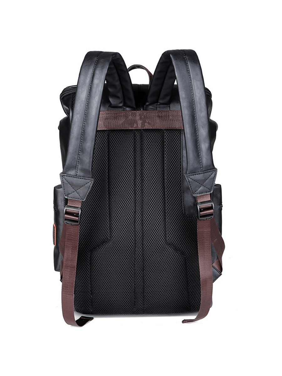 Vintage Black Leather Laptop B - Vintage Zipper reseña y precio