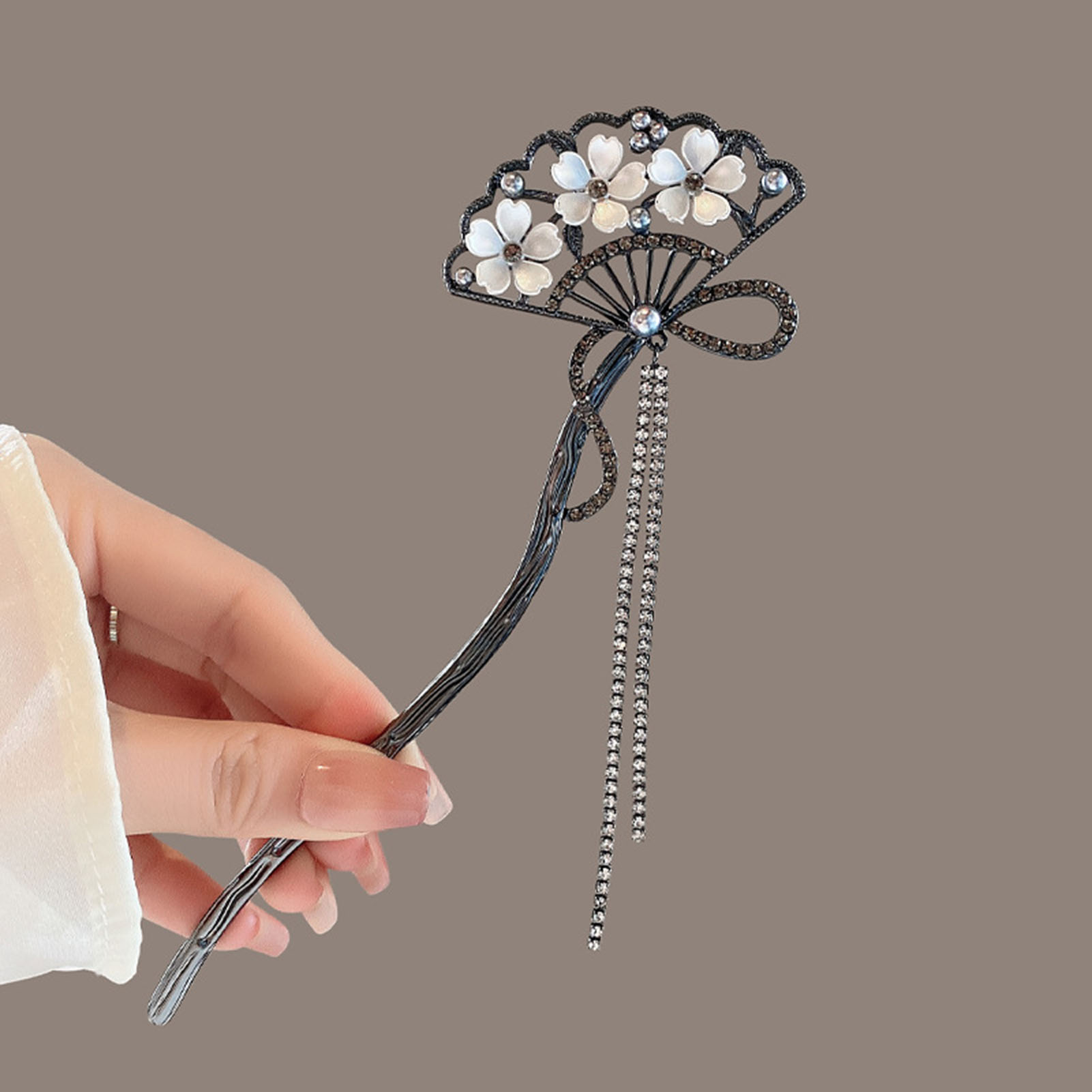 Vintage Flower Fan Shaped Hair - Vintage Collectible Item reseña y precio