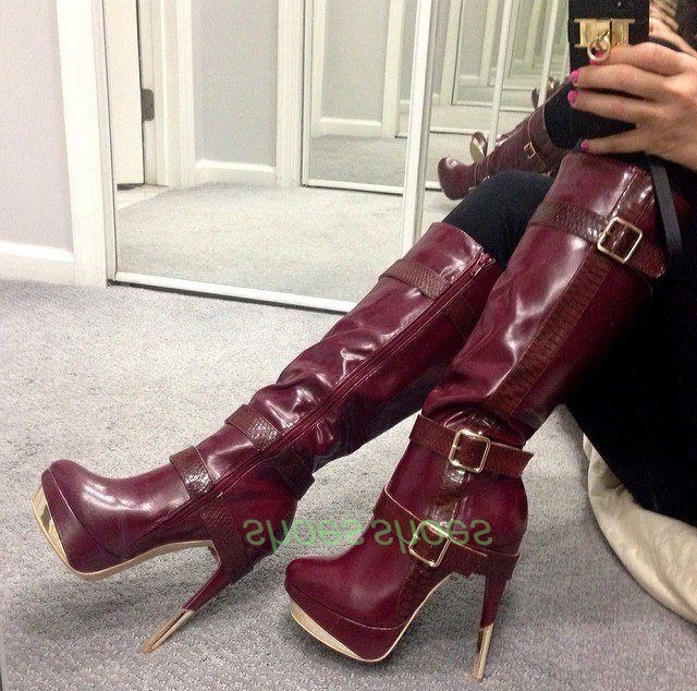 Lady Zipper Patent Style Knee  - Vintage Zipper reseña y precio