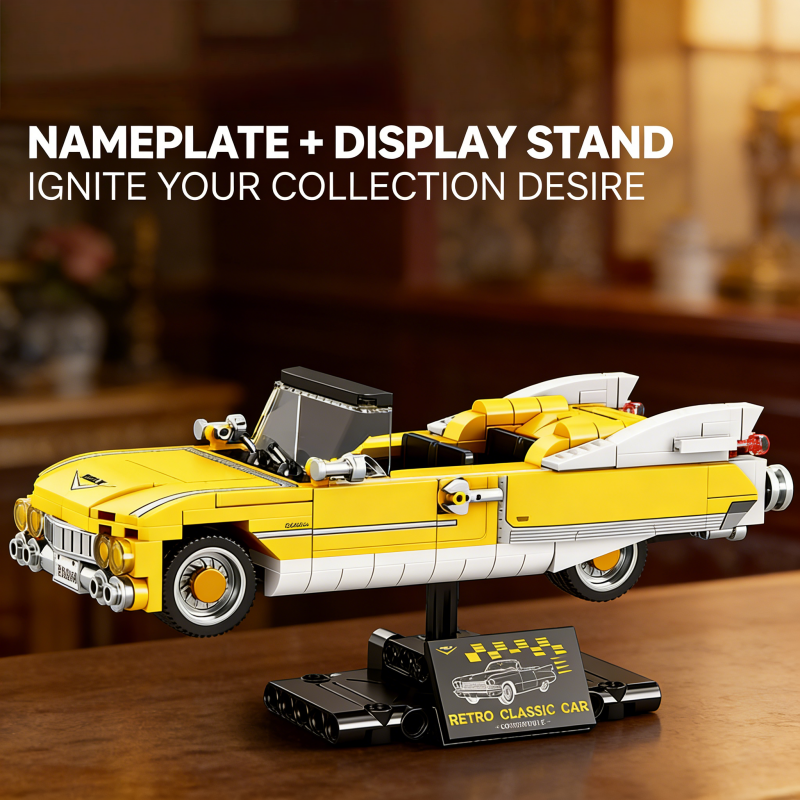 Yellow Vintage Convertible Car - Vintage Collectible Cars reseña y precio